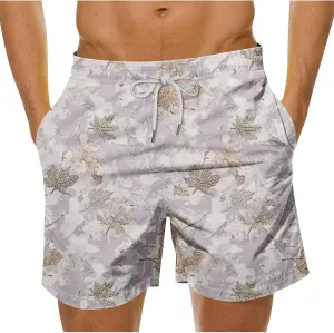 Mens Casual Linen Shorts Linen Beach Shorts Mens Linen Drawstring Shorts,Summer Linen Beach Shorts with Pockets