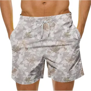 Mens Casual Linen Shorts Linen Beach Shorts Mens Linen Drawstring Shorts,Summer Linen Beach Shorts with Pockets