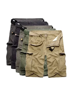 Men's Casual Pocket Workwear Cargo Shorts