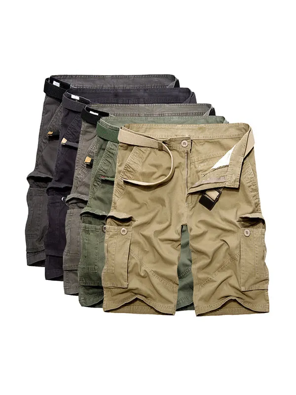 Men's Casual Pocket Workwear Cargo Shorts