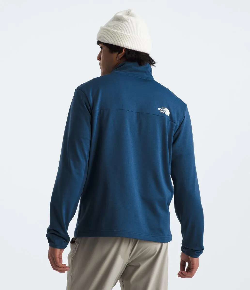 Men's Cedar Trail Grid Fleece 1/4 Zip Jacket