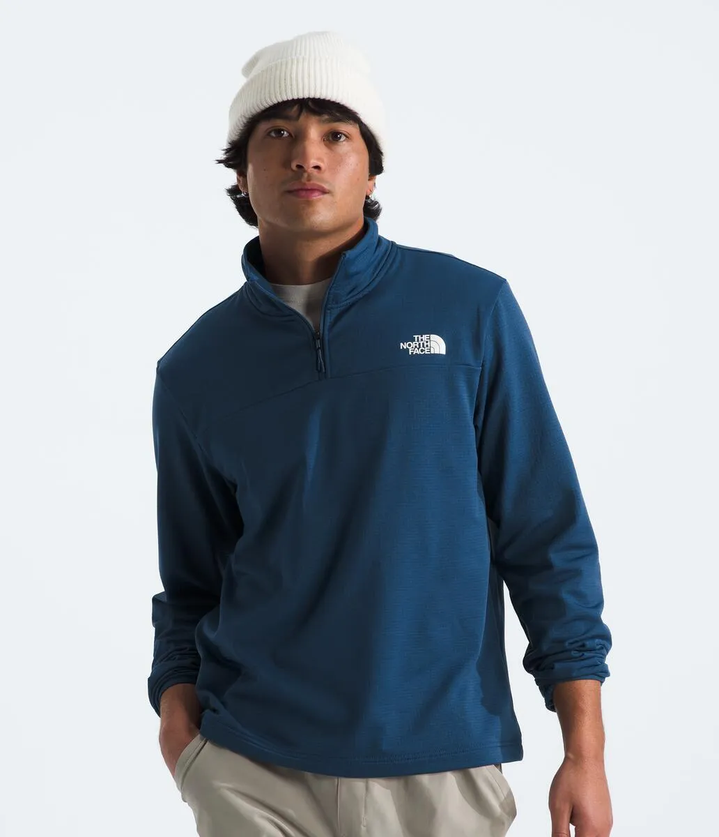 Men's Cedar Trail Grid Fleece 1/4 Zip Jacket