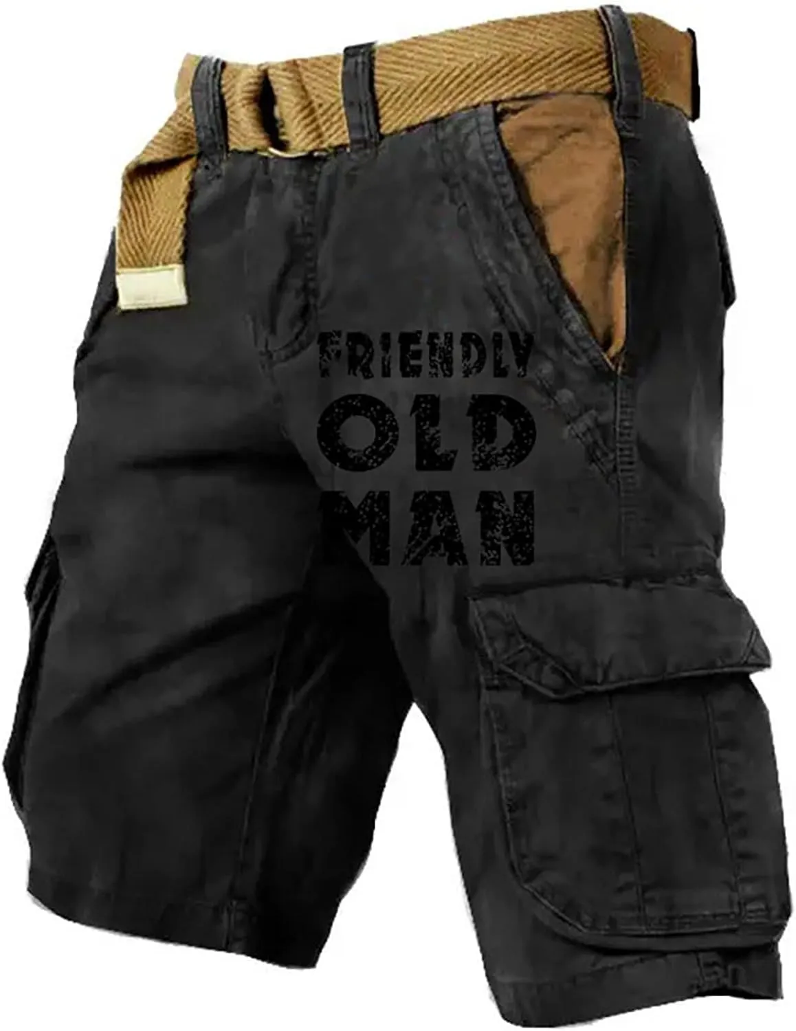 Mens Denim Shorts Men's Cargo Shorts Casual Hiking Shorts Cotton Multiple Pockets Workout Shorts Tactical Pants