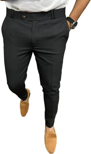 Mens Fashion Dress Pants Slim Fit Casual Business Dress Pants Classic Work Pants