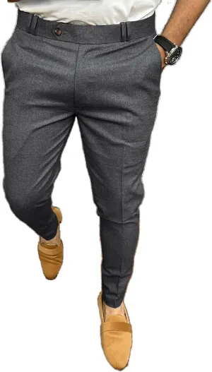 Mens Fashion Dress Pants Slim Fit Casual Business Dress Pants Classic Work Pants
