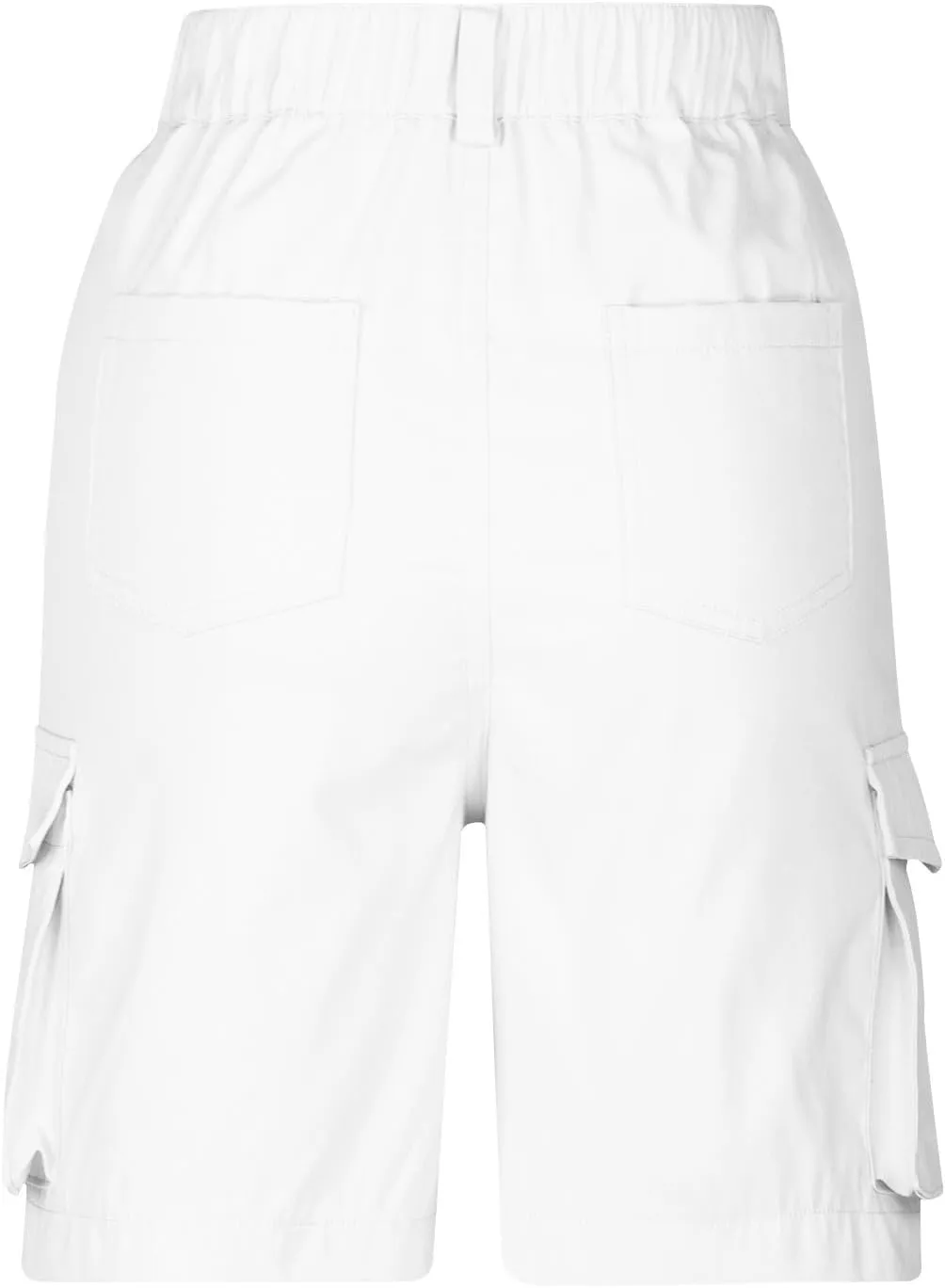 Mens Hiking Shorts Casual Golf Shorts Lightweight Fishing Shorts Elastic Waist Shorts Summer Stretch Cargo Shorts