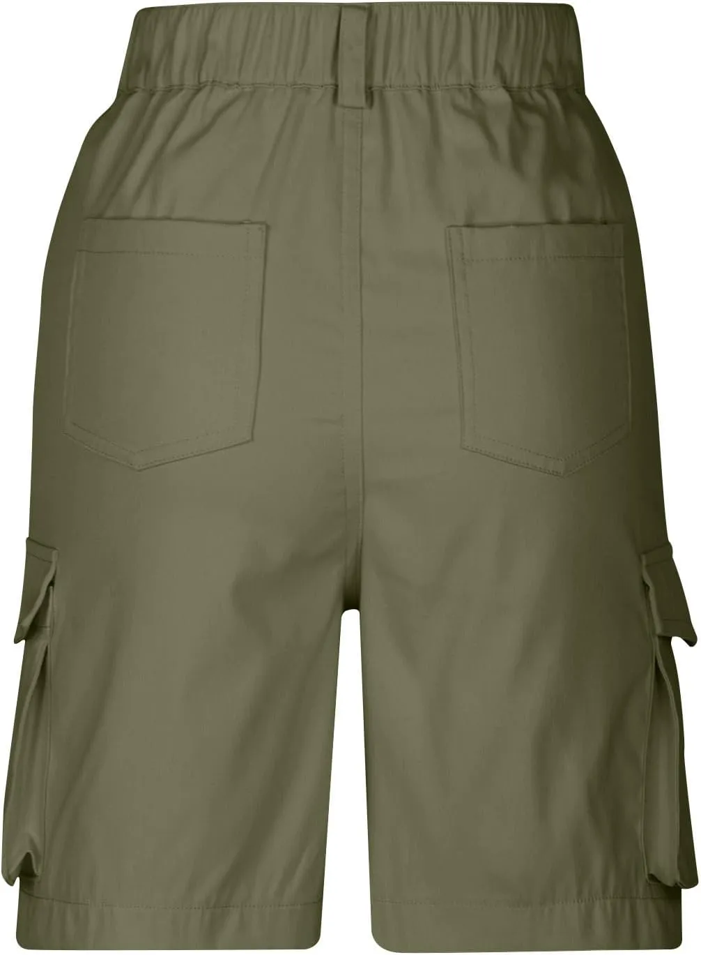Mens Hiking Shorts Casual Golf Shorts Lightweight Fishing Shorts Elastic Waist Shorts Summer Stretch Cargo Shorts