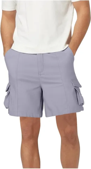 Mens Hiking Shorts Casual Golf Shorts Lightweight Fishing Shorts Elastic Waist Shorts Summer Stretch Cargo Shorts