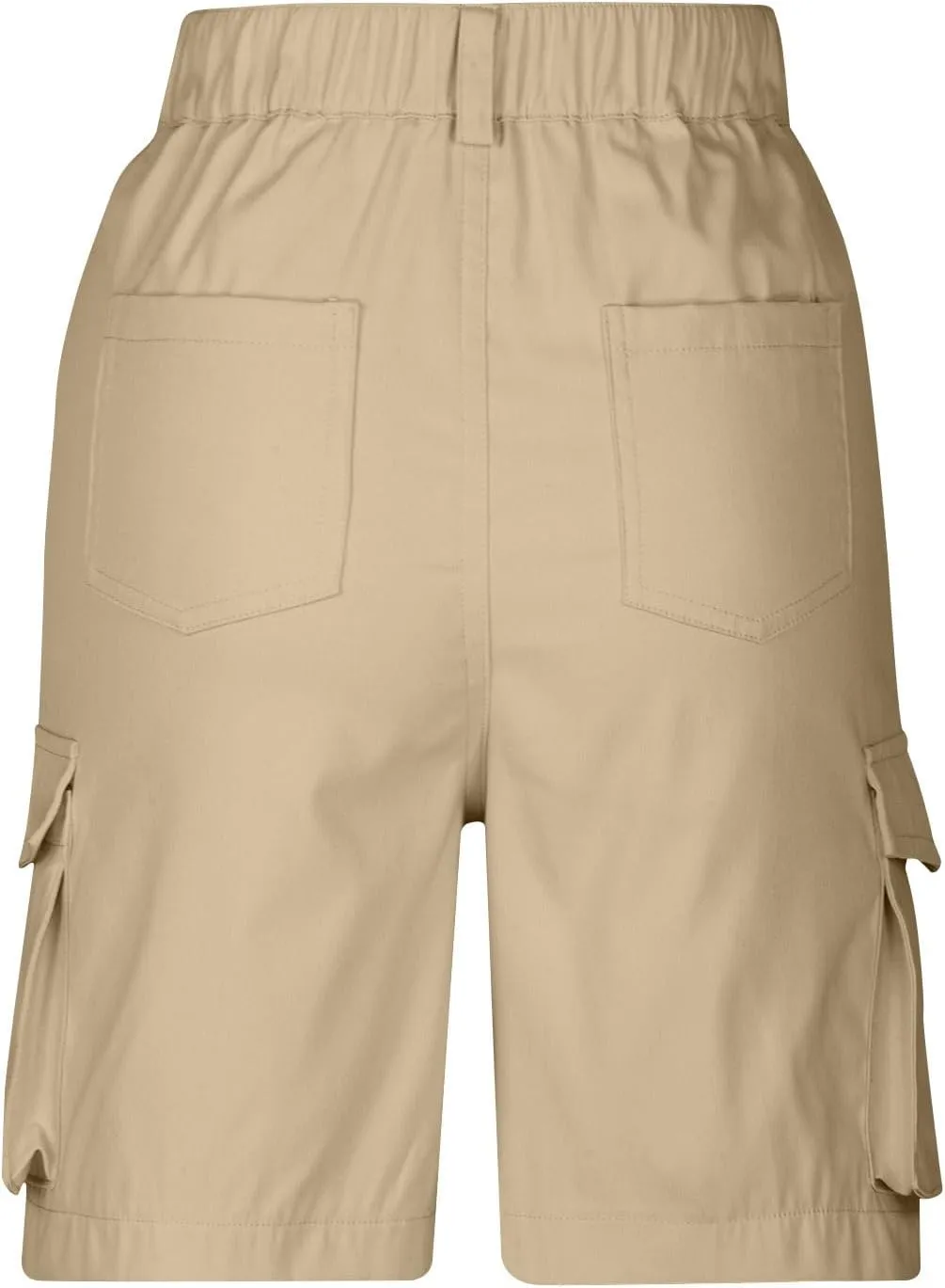 Mens Hiking Shorts Casual Golf Shorts Lightweight Fishing Shorts Elastic Waist Shorts Summer Stretch Cargo Shorts