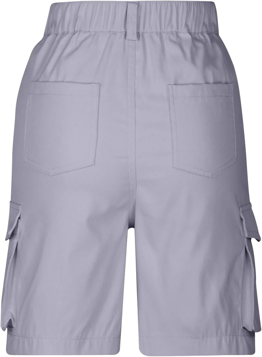 Mens Hiking Shorts Casual Golf Shorts Lightweight Fishing Shorts Elastic Waist Shorts Summer Stretch Cargo Shorts