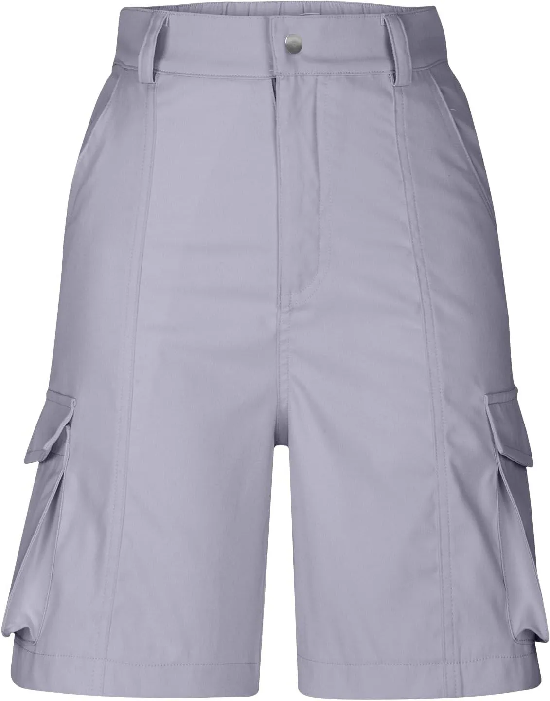 Mens Hiking Shorts Casual Golf Shorts Lightweight Fishing Shorts Elastic Waist Shorts Summer Stretch Cargo Shorts