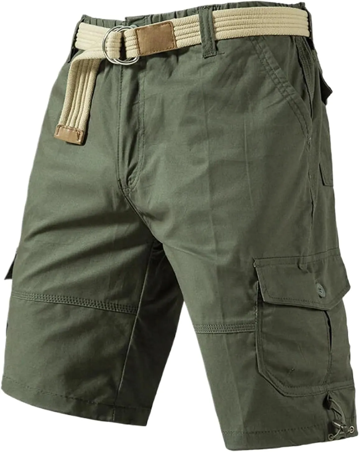 Men's Relaxed Fit Casual Cargo Shorts Half Pants Streetwear Jogger Hiking Pants