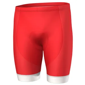 Men's Santa Claus Christmas Suit Gel Padded Cycling Shorts