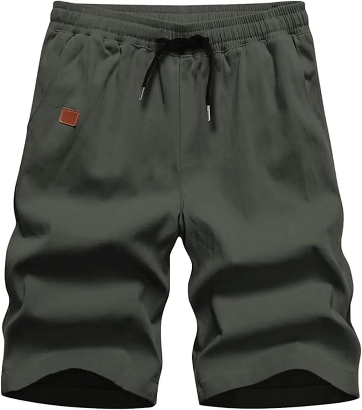 Mens Shorts Casual Drawstring Lounge Shorts Elastic Waist Big and Tall Summer Shorts Plus Size Athletic Gym Shorts