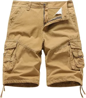 Mens Shorts Casual Stretch Lightweight Quick Dry Workout Shorts Relaxed Stretch Outdoor Hiking Tactical Short Pants