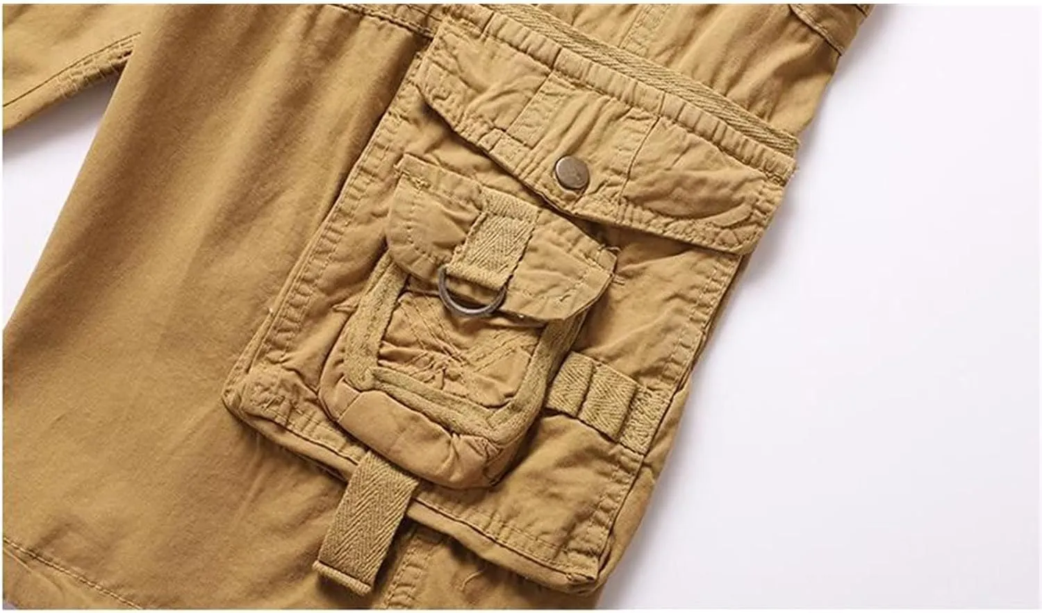 Mens Shorts Casual Stretch Lightweight Quick Dry Workout Shorts Relaxed Stretch Outdoor Hiking Tactical Short Pants