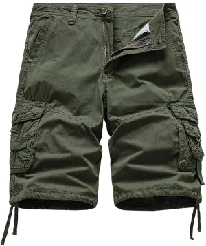Mens Shorts Casual Stretch Lightweight Quick Dry Workout Shorts Relaxed Stretch Outdoor Hiking Tactical Short Pants