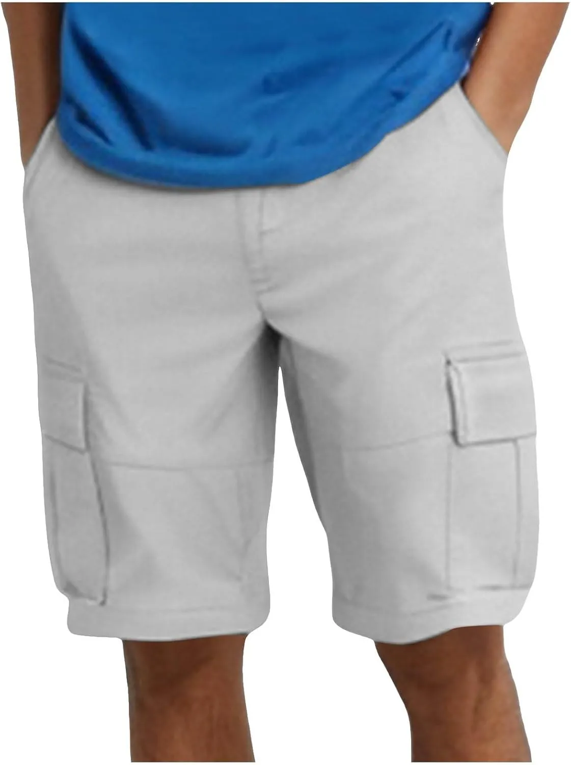 Men's Shorts Summer Beach Shorts Outdoor Hiking Shorts Relaxed Casual Loose Shorts Multi Pocket Cargo Pants