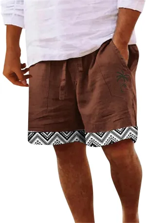 Mens Summer Cotton Linen Shorts Shorts Beach Shorts Casual Cotton Linen Shorts Mens Summer Cotton Linen Shorts