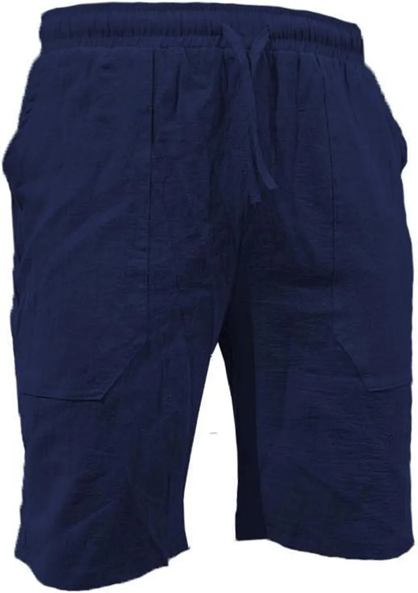 Mens Summer Cotton Linen Shorts Shorts Beach Shorts Casual Cotton Linen Shorts Mens Summer Cotton Linen Shorts