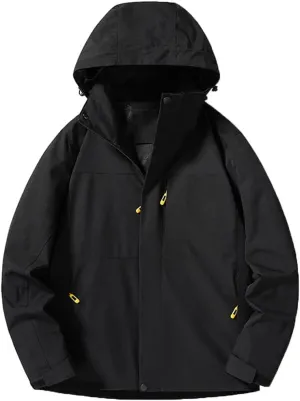 Mens Tactical Windbreaker Waterproof Flight Pilot Coat Hoodie Size Softshell Hiking Jackets Coats