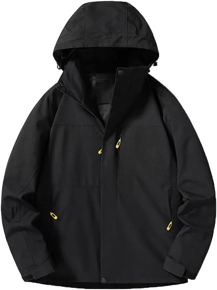Mens Tactical Windbreaker Waterproof Flight Pilot Coat Hoodie Size Softshell Hiking Jackets Coats