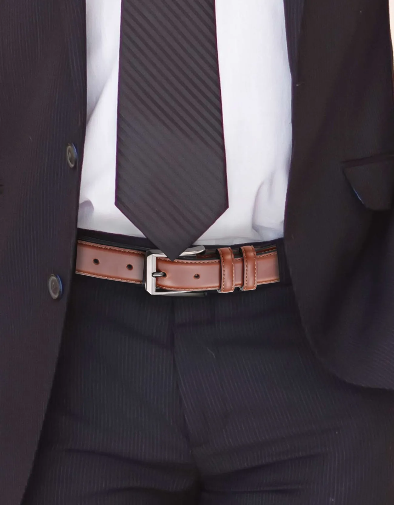Men's Traditional Single Leather Belt