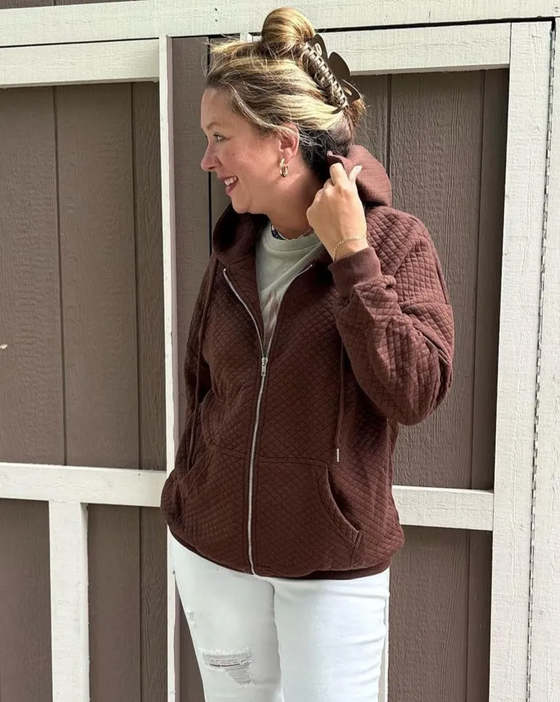 MEROKEETY Long Sleeve Oversized Zip Up Hoodies Sweatshirt