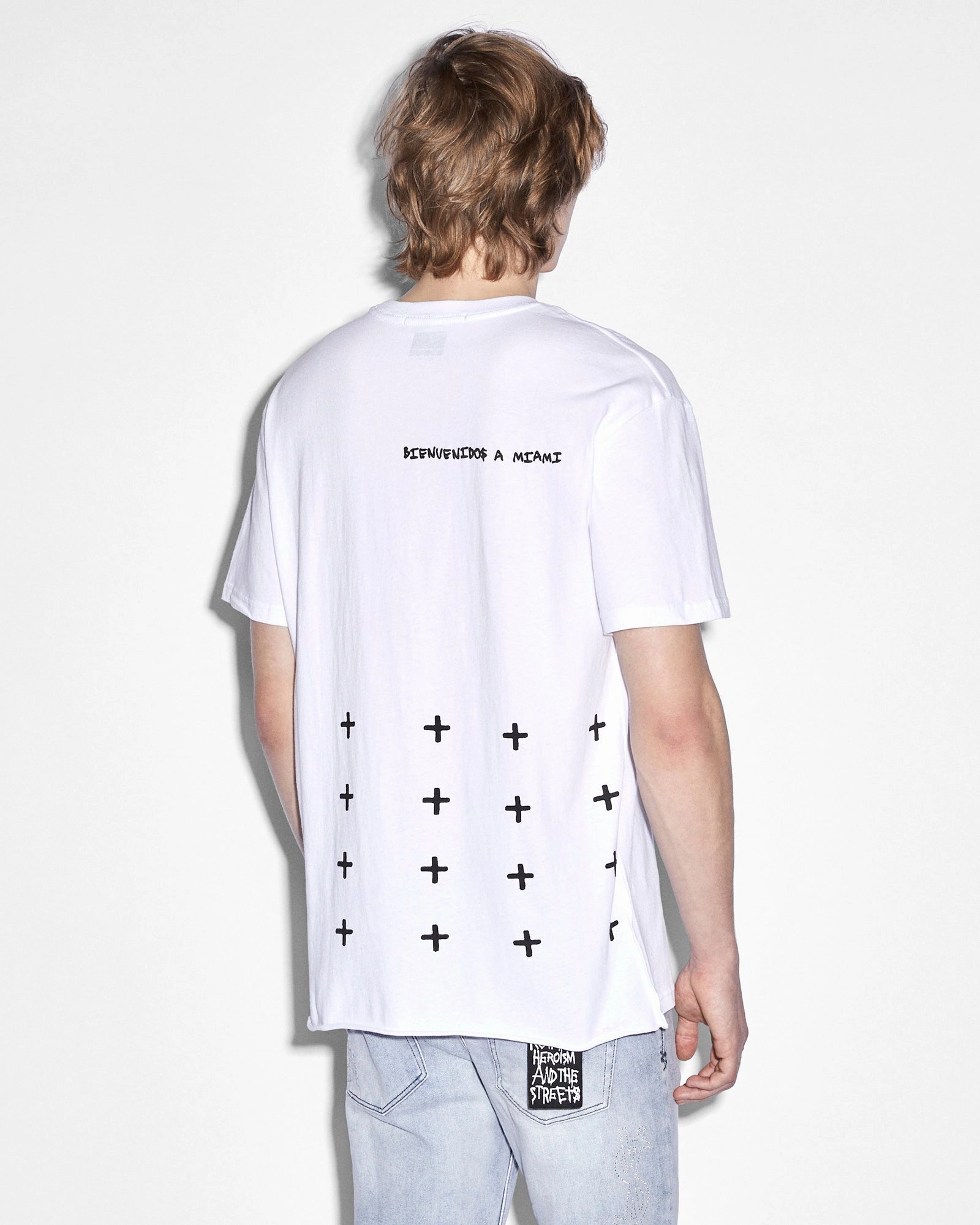 MIAMI 4X4 BIGGIE SS TEE TRU WHITE Fade Resistant Coating