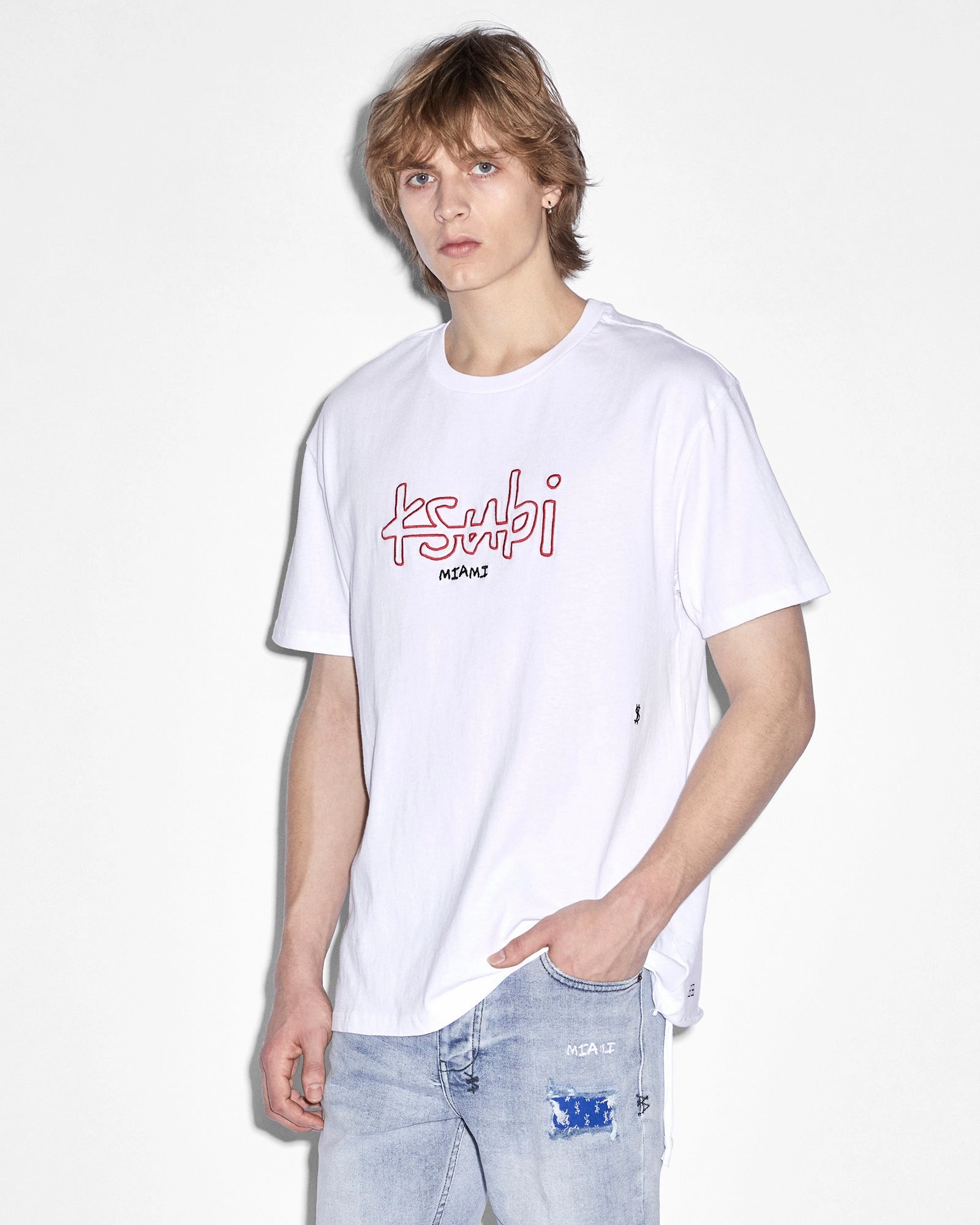 MIAMI 4X4 BIGGIE SS TEE TRU WHITE Elegant