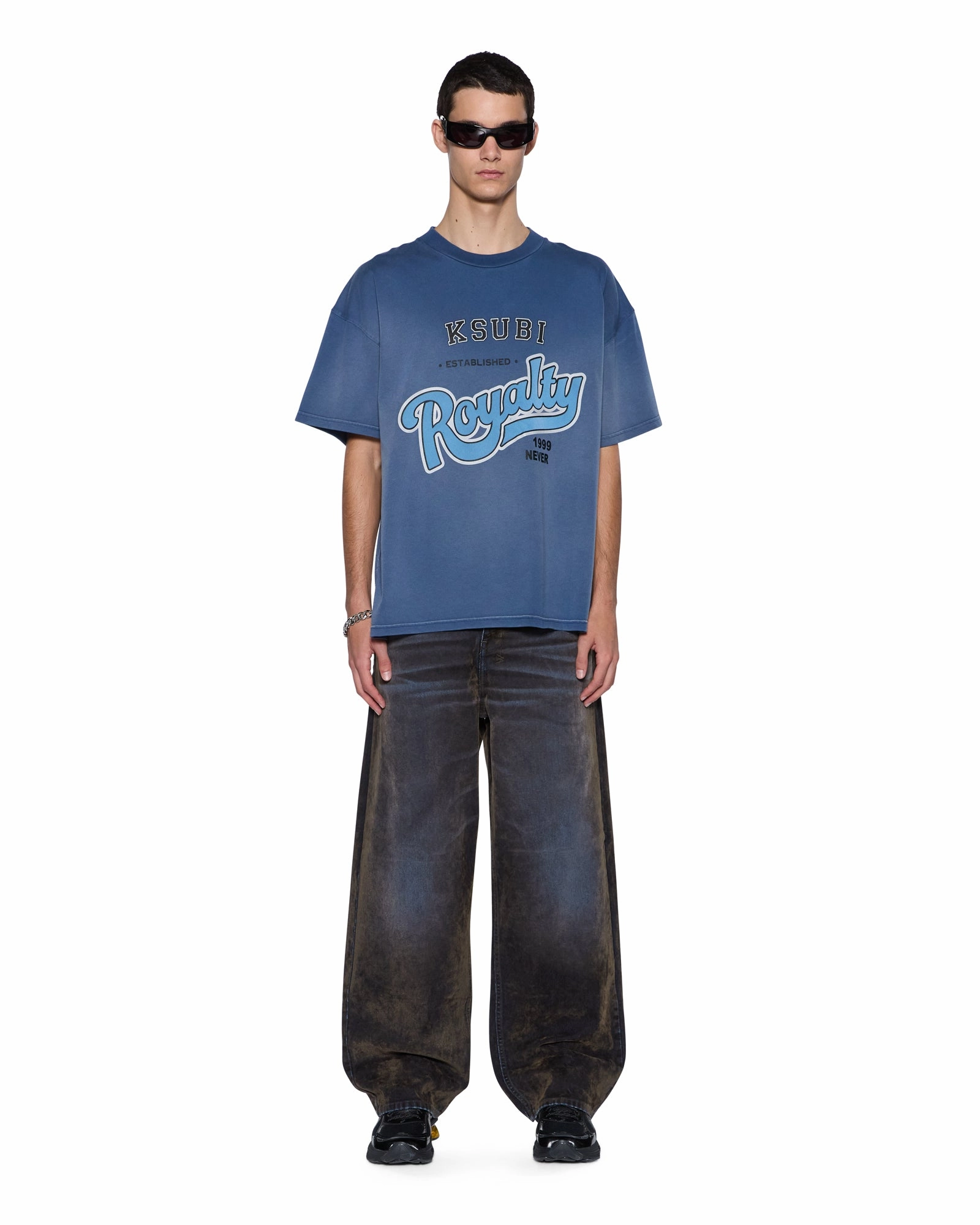Microfiber texture HeatResistantMaterial CHAMPIONS EKCESS SS TEE INK FADE