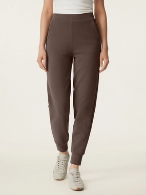 Built-in shorts Quick Conversion Hem Mid Rise Pull-on Jogger with Pockets