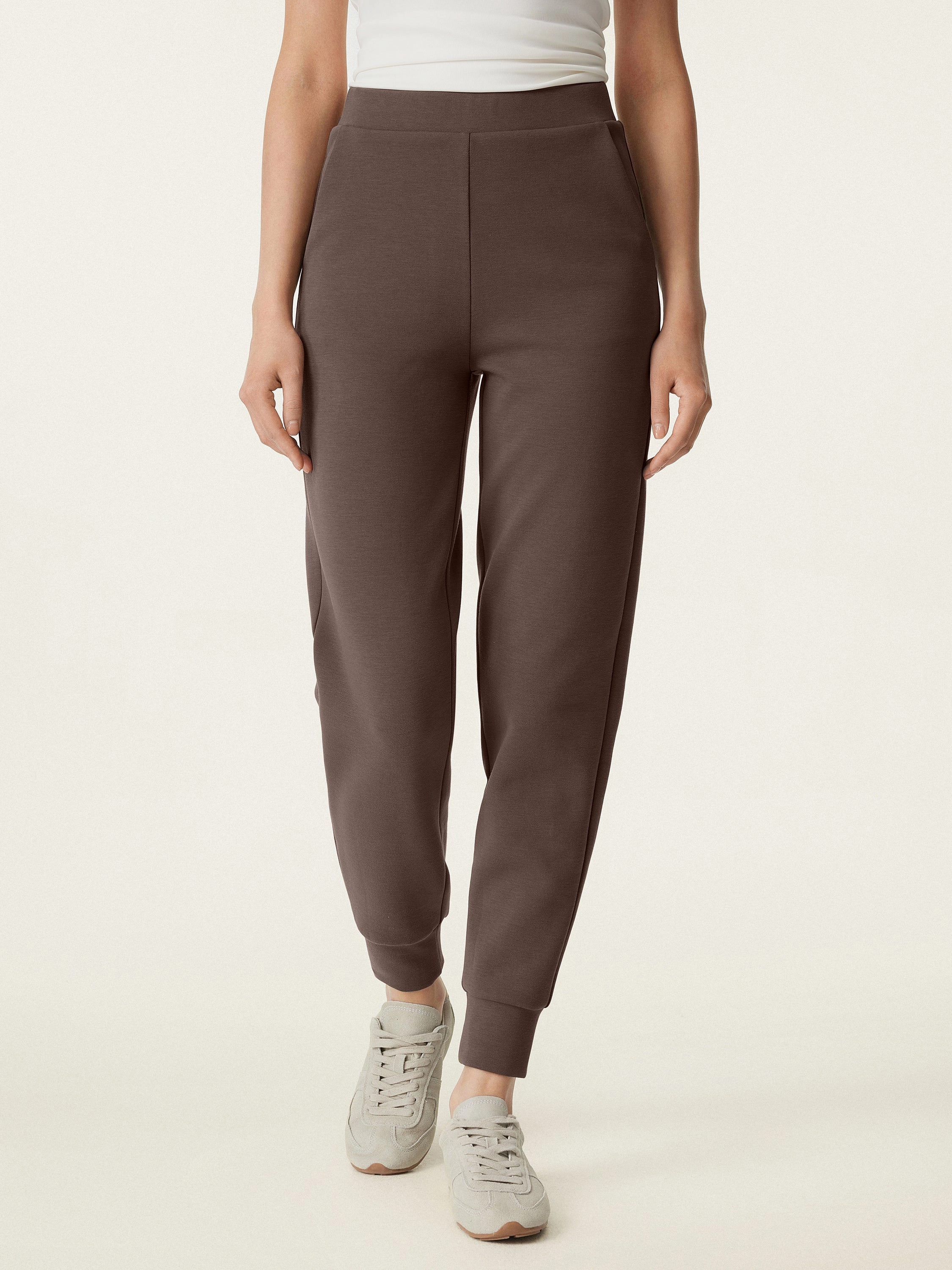 Mid Rise Pull-on Jogger with Pockets Gripper Waistband Abrasion resistant