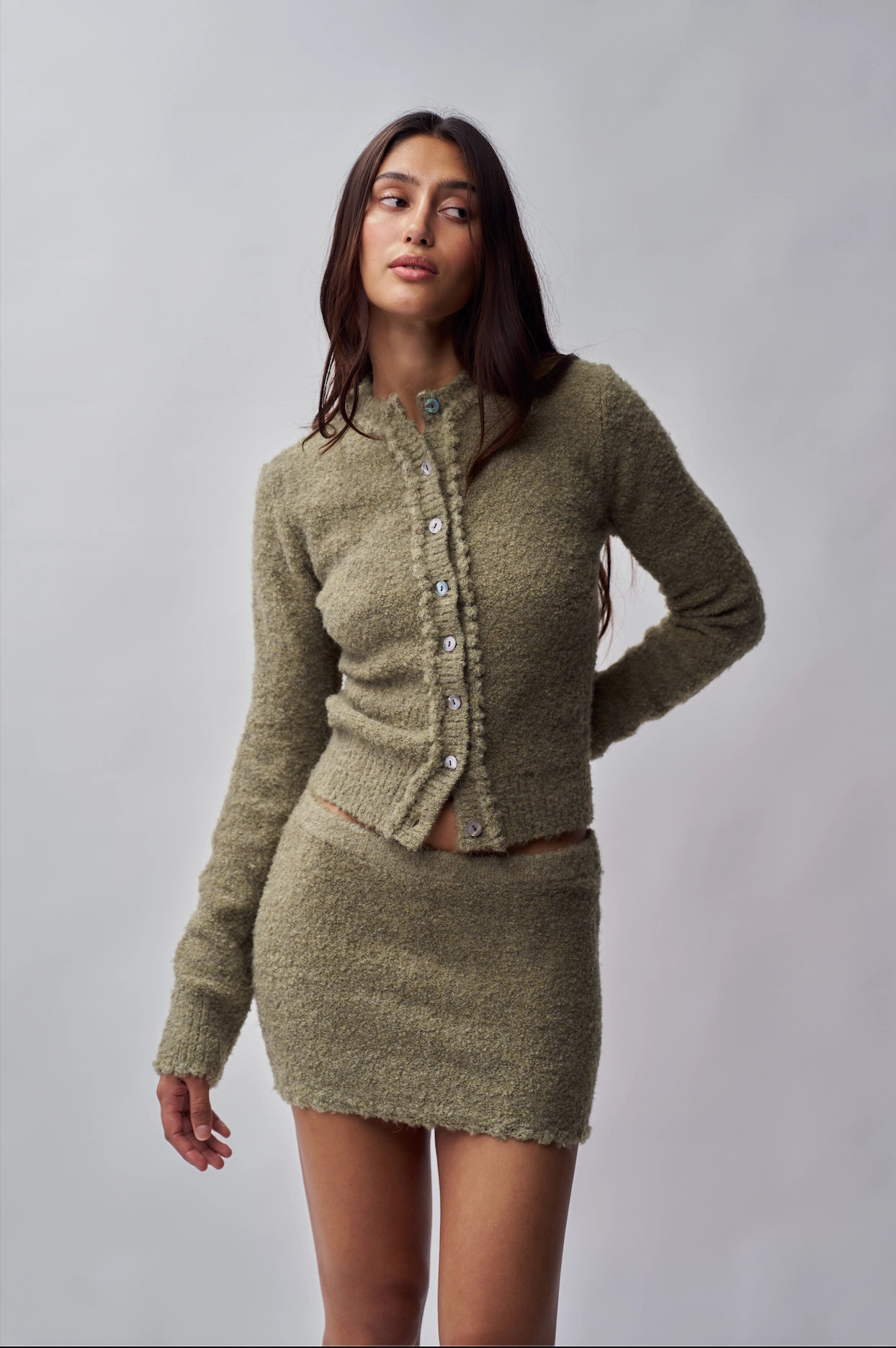 Palmyra Knit Cardigan KnitCuff Reinforcements