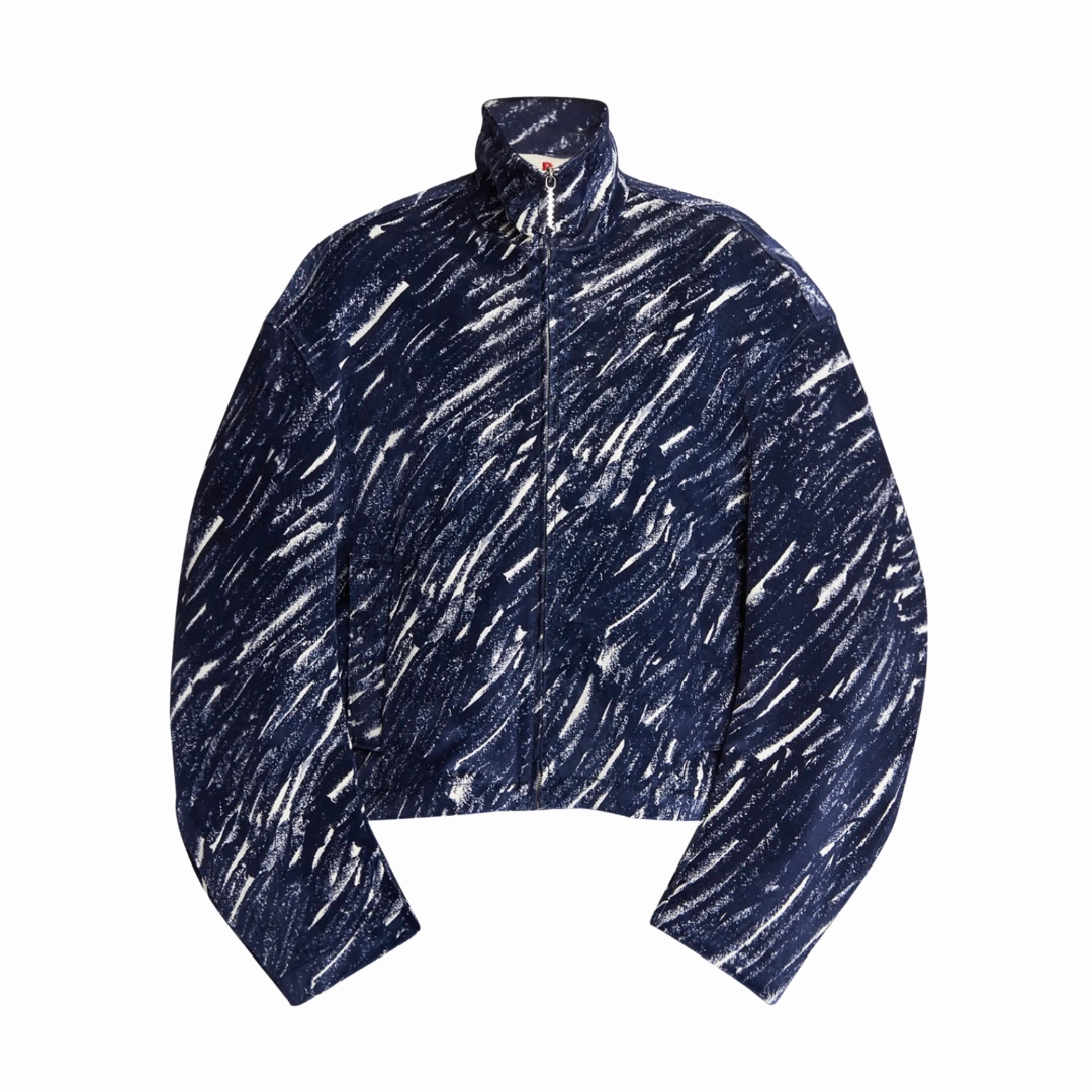 Midnight Cocoon Jacket Seamless construction