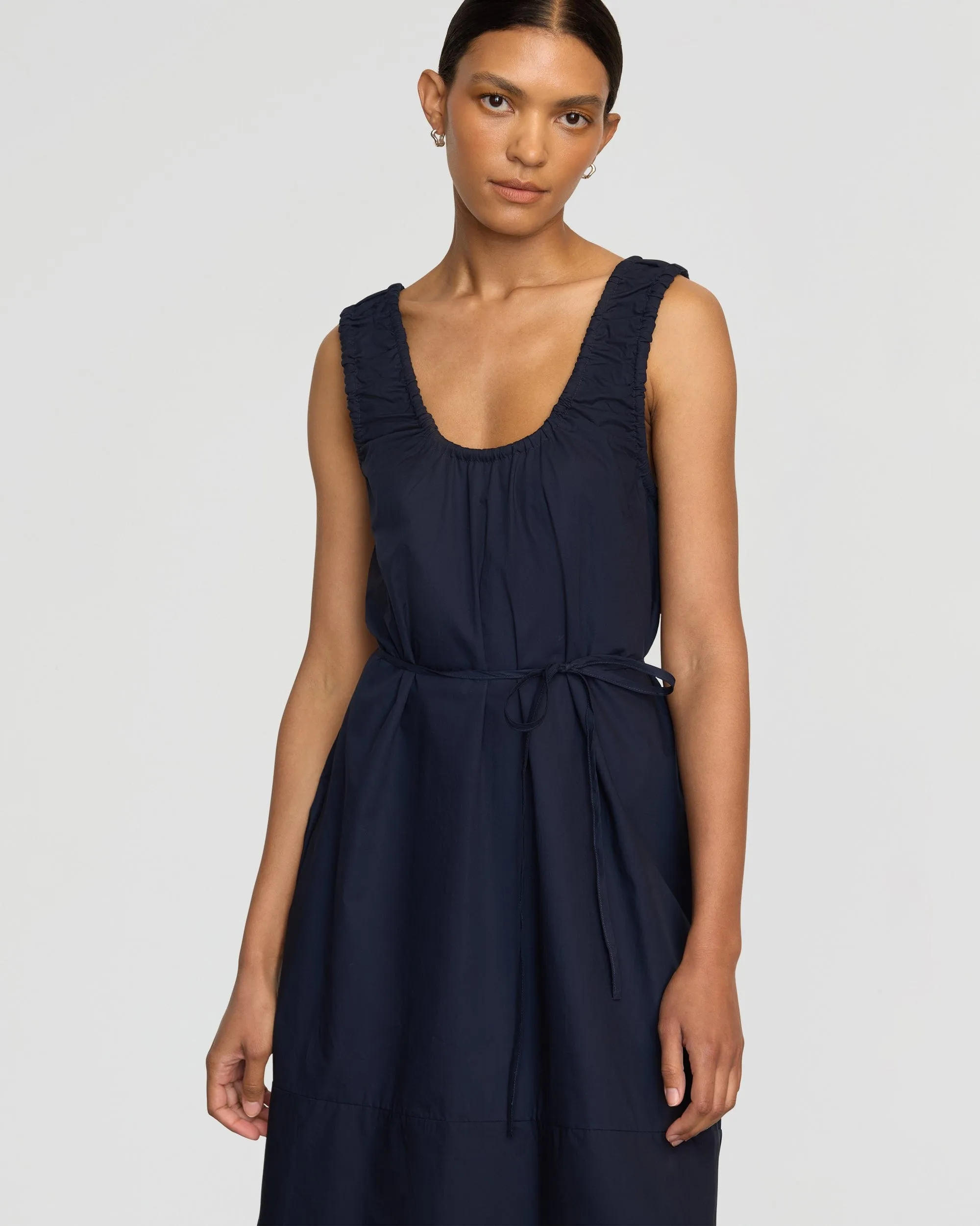 Fit Choice Refined Style Midori Organic Cotton U-Neck Dress