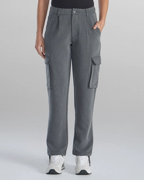 Wrinkle Resistant Finish Midtown Straight Leg Cargo Pant