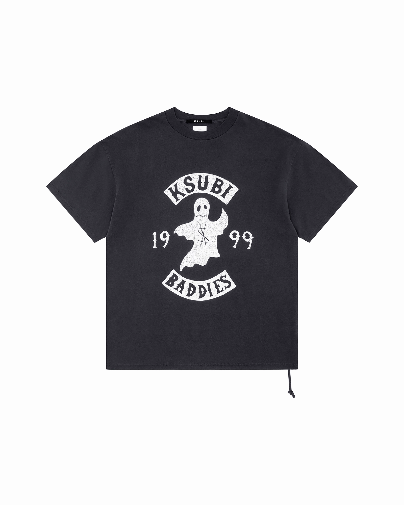 BADDIES EKCESS SS TEE FADED BLACK Holiday Style Trend Performance Fit