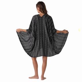Akha Tribal Print Kimono Snag Free Fabric Odor Neutralizing Technology