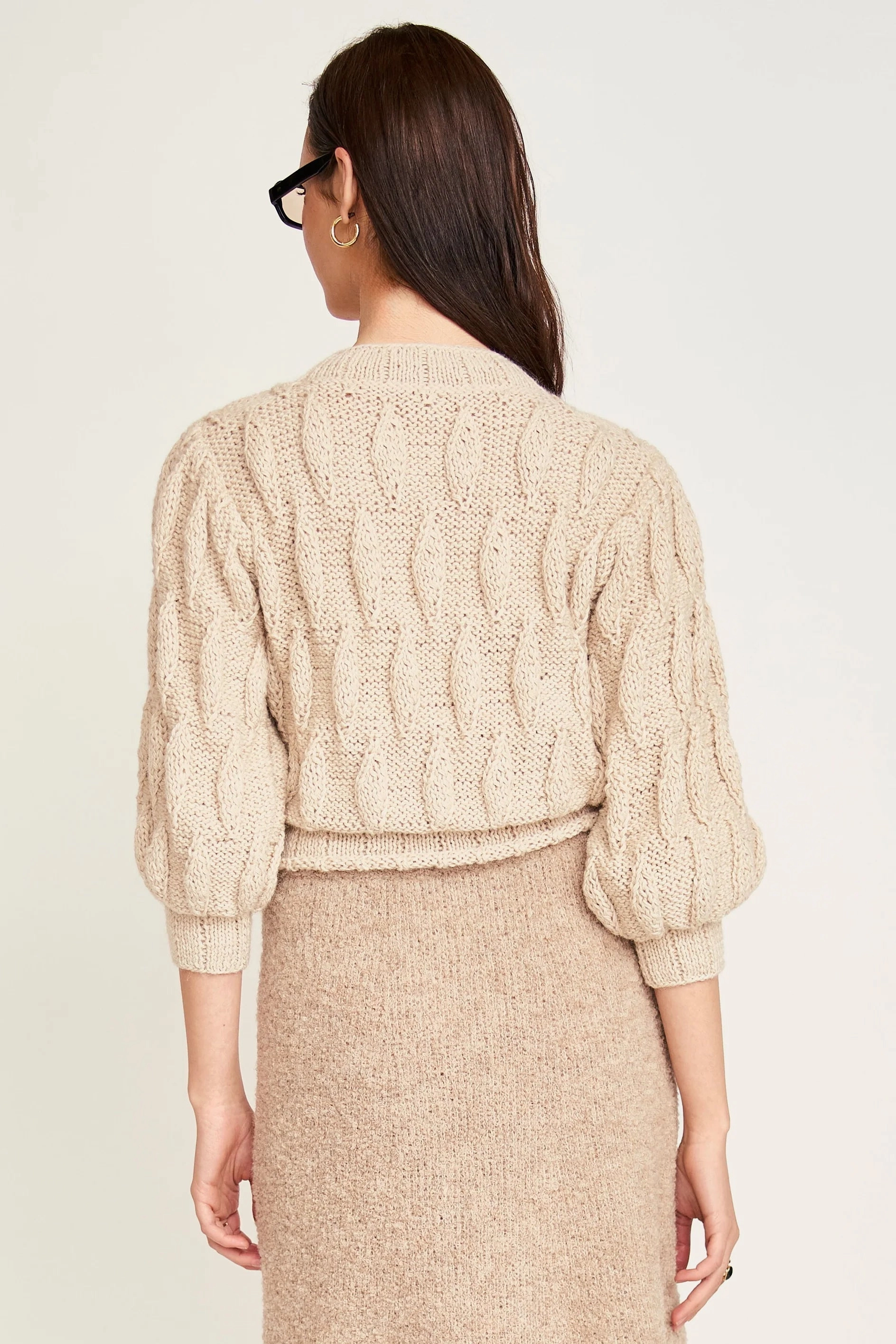 Mirth Bavaria Teardrop Pullover in Sand skin friendly Unisex Appeal