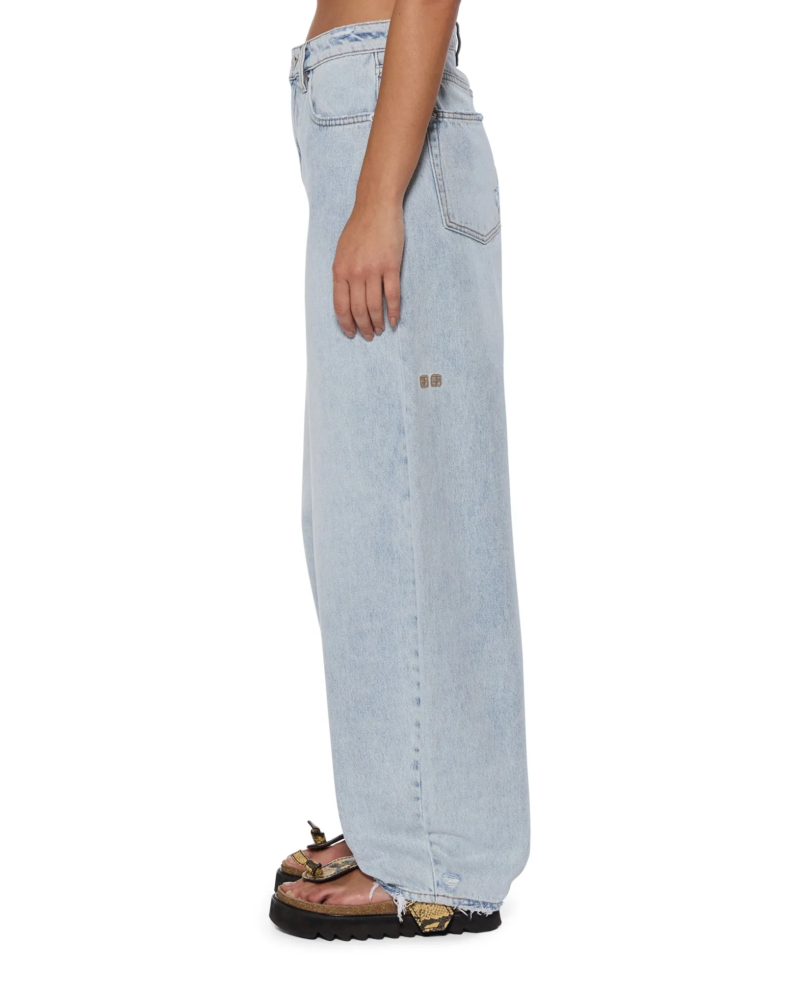 Spring Mood Slim BARREL JEAN STATIK