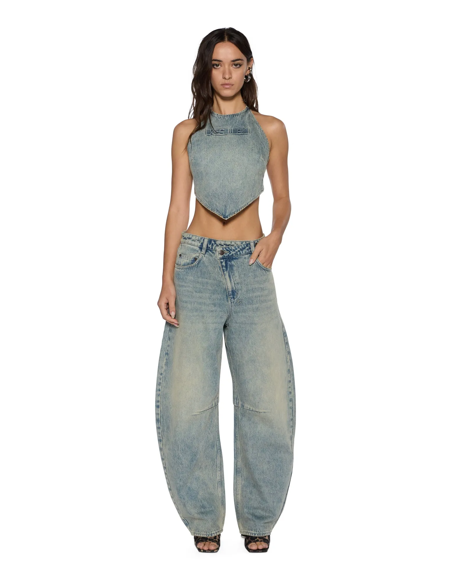 BARREL JEAN FOLK Easywear Style