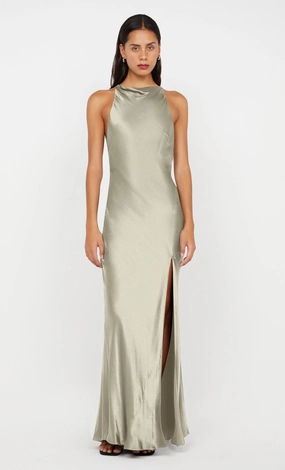 Editor??s-Pick Flow Sleeve SOL MAXI DRESS - SAGE