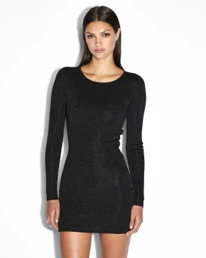 Comfortable and Fashionable UNTAMED LS DRESS BLACK