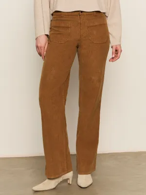 WideNeckOpening Corduroy Marine Pant Bronze