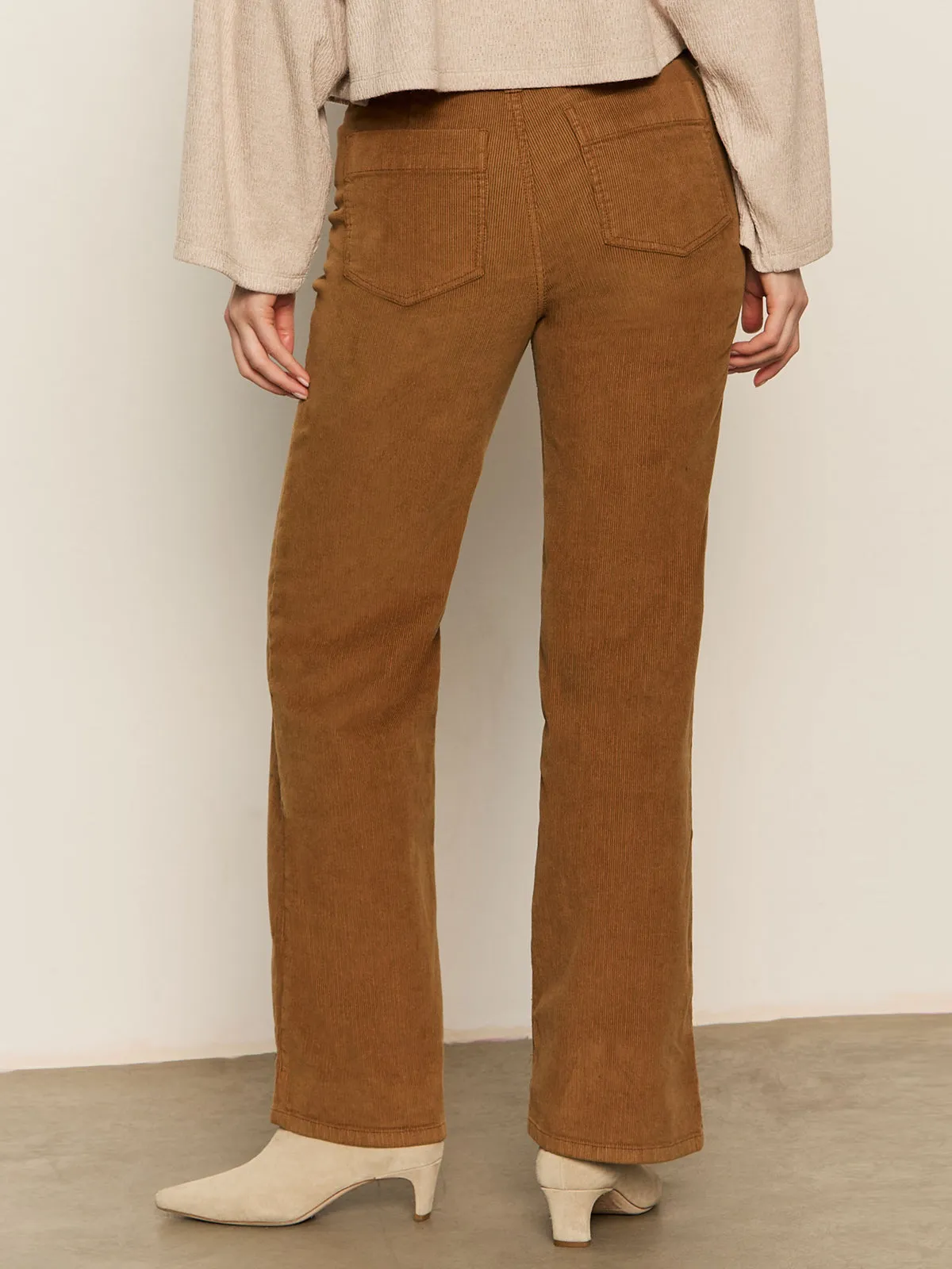 Hypoallergenic Lining EcoFriendlyDye Corduroy Marine Pant Bronze