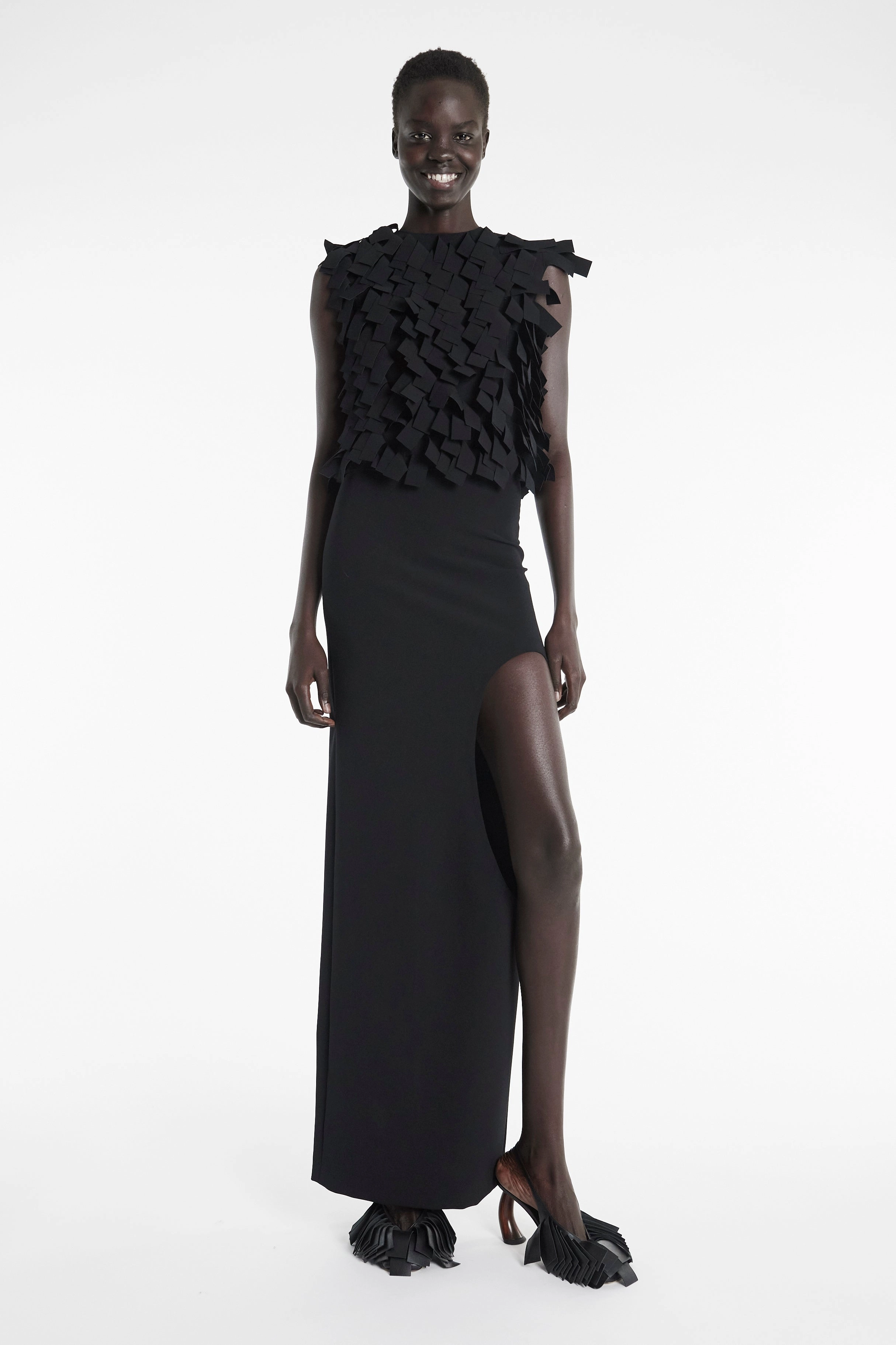 Multi Rectangle Floating Top Black Easycare
