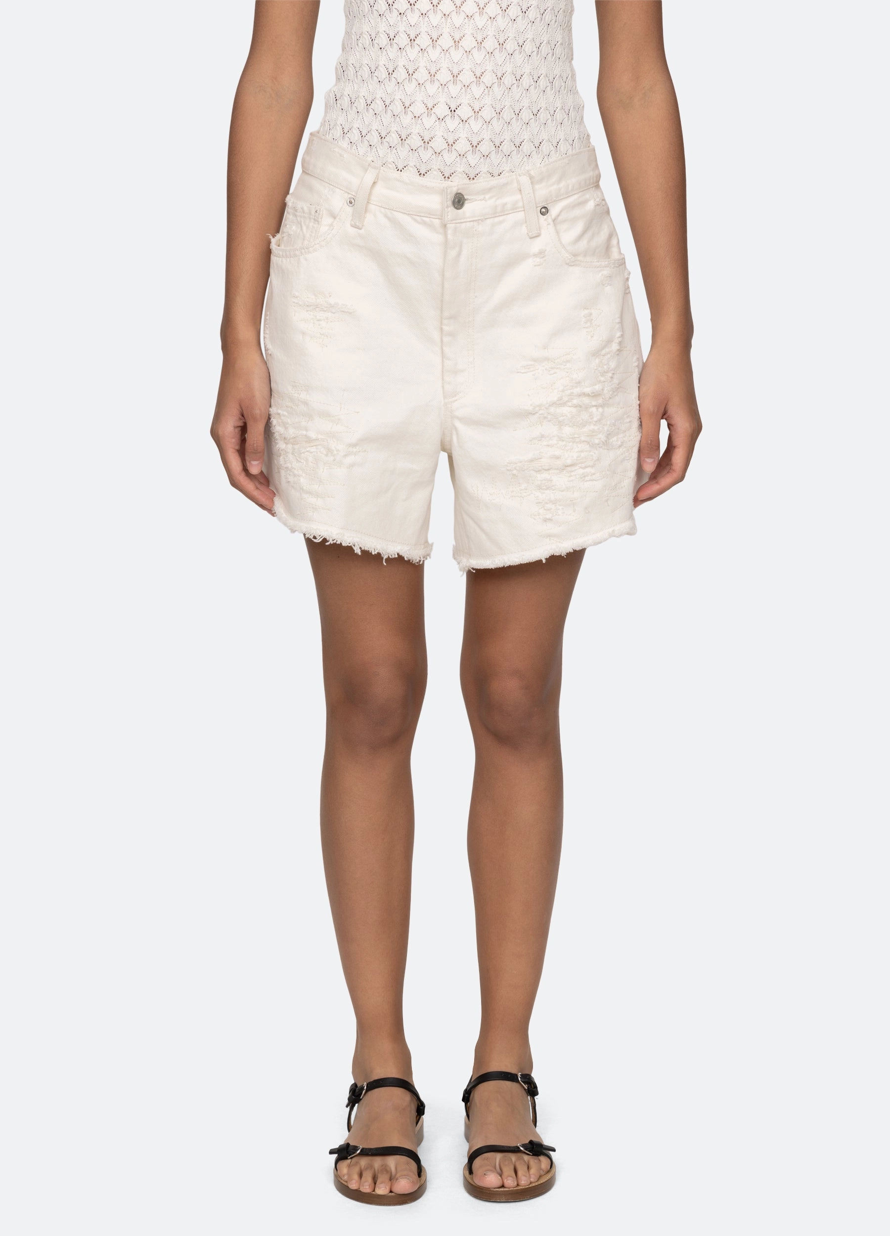 Spencer Denim Shorts Cool Comfort