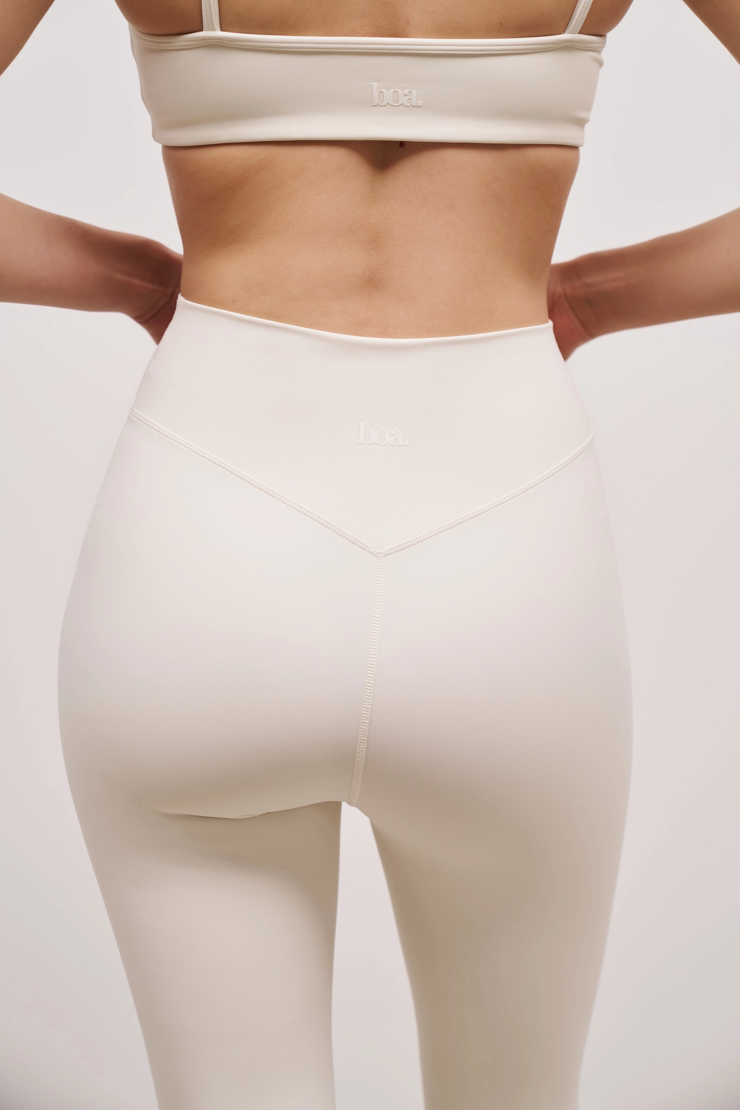 Knit Fabric Technology Base Sculpting Leggings - Tofu
