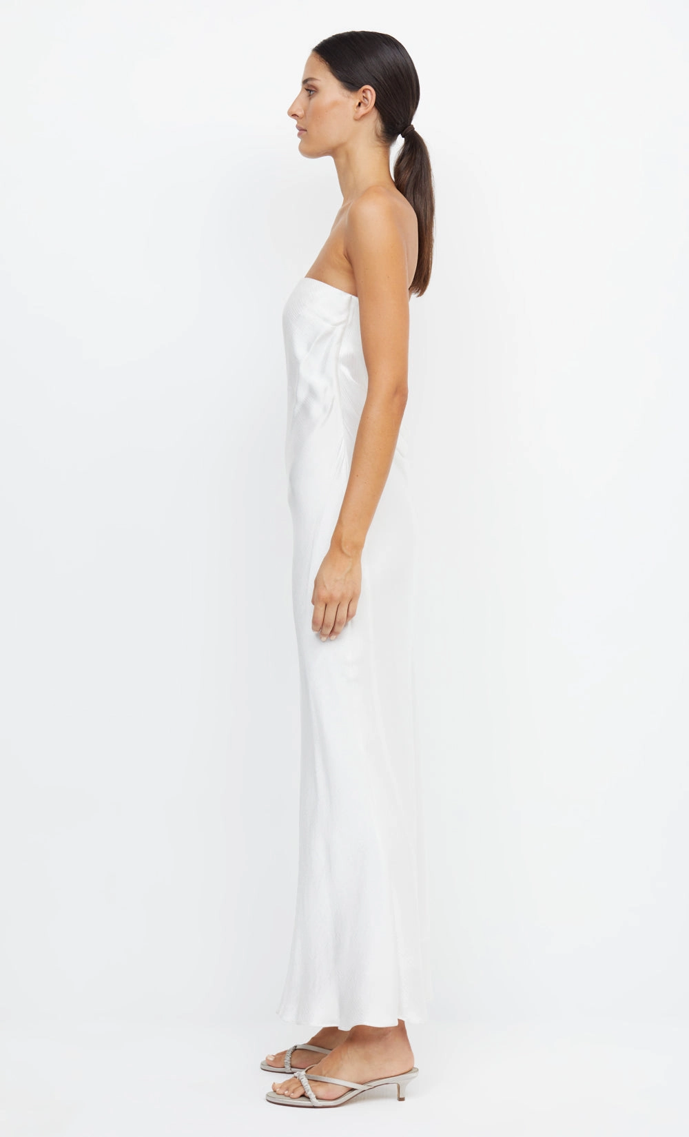 MOON DANCE STRAPLESS DRESS - IVORY Everyday Comfort Versatile Layer